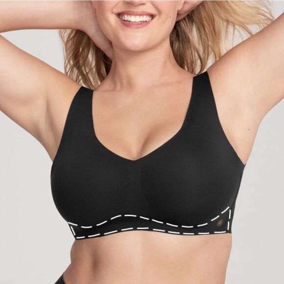 Honeylove V-Neck Bra Liftwear Black 3XL NWT in packaging - Picture 1 of 9
